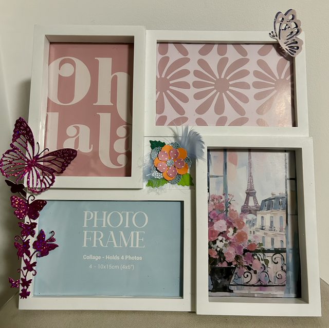 Cadre pèle mêle à poser