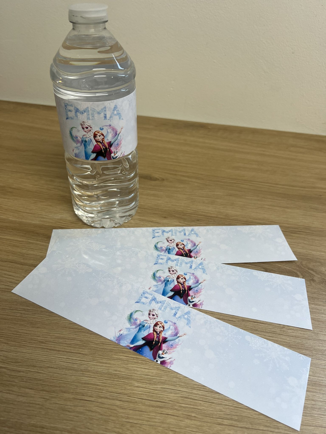 Etiquettes pour petites bouteilles x 3