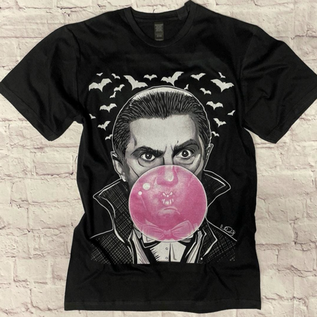 Bela Bubble T-Shirt – Dracula Bubblegum Design