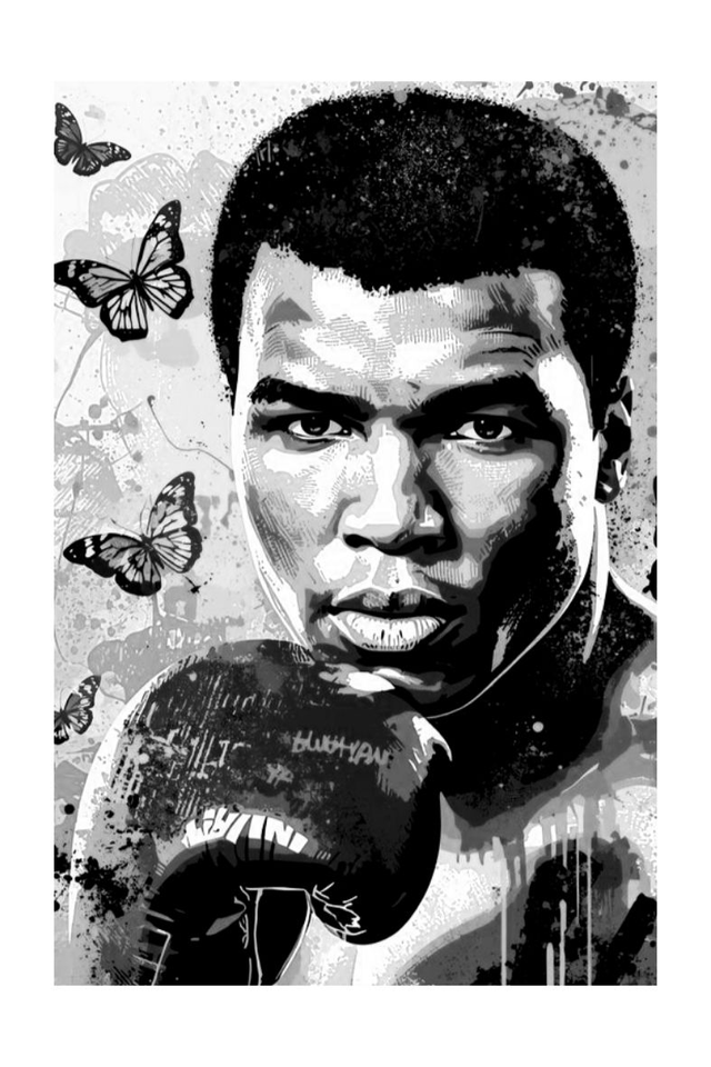 Muhamad Ali Boxing Sports Art Print