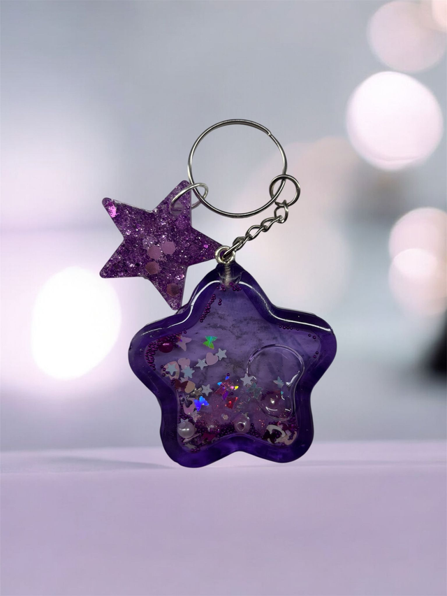 Porte clé shaker étoile
