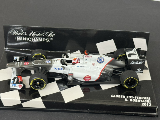 Sauber C31 2012 K. Kobayashi Formel 1 Minichamps 1:43