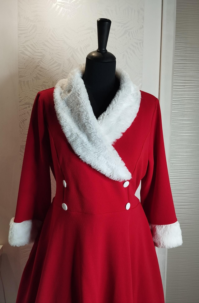 Robe Pin-up Mère Noel T46/48