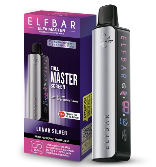ELFBAR ELFA Master – Lunar Silver | 850 mAh