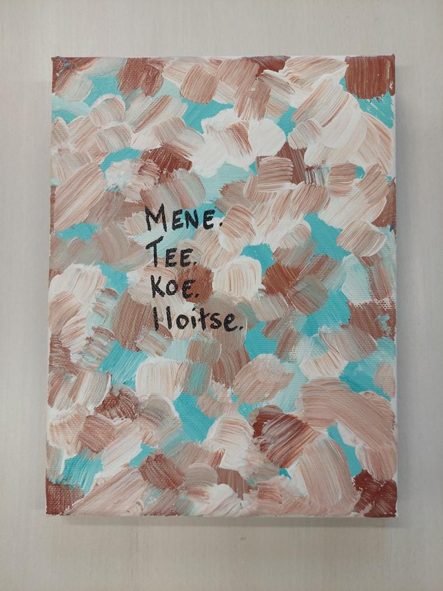 Mene, tee, koe, iloitse 18x24cm
