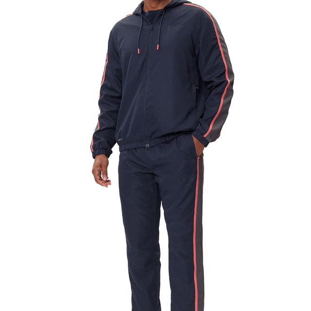 Survêtement EA7 noir orange 8NPV65 PJHCZ 