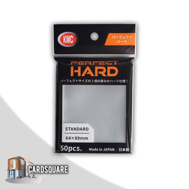 KMC - Perfect Size Sleeves HARD - Standard - (100 Sleeves)