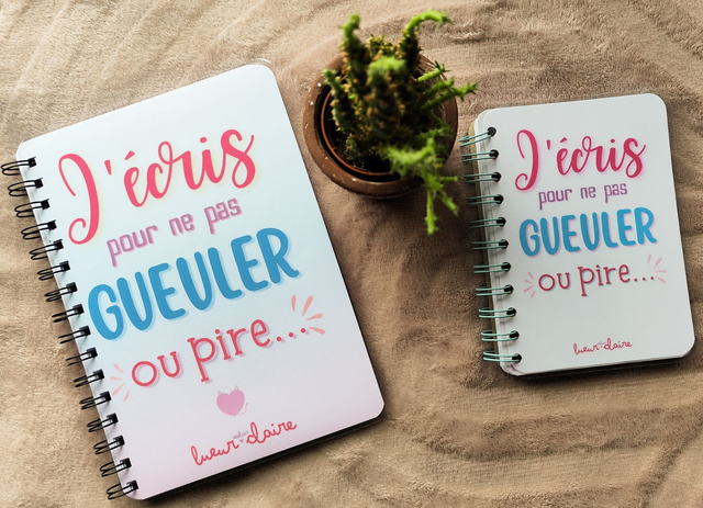 Carnet Explicit - J'écris pour...