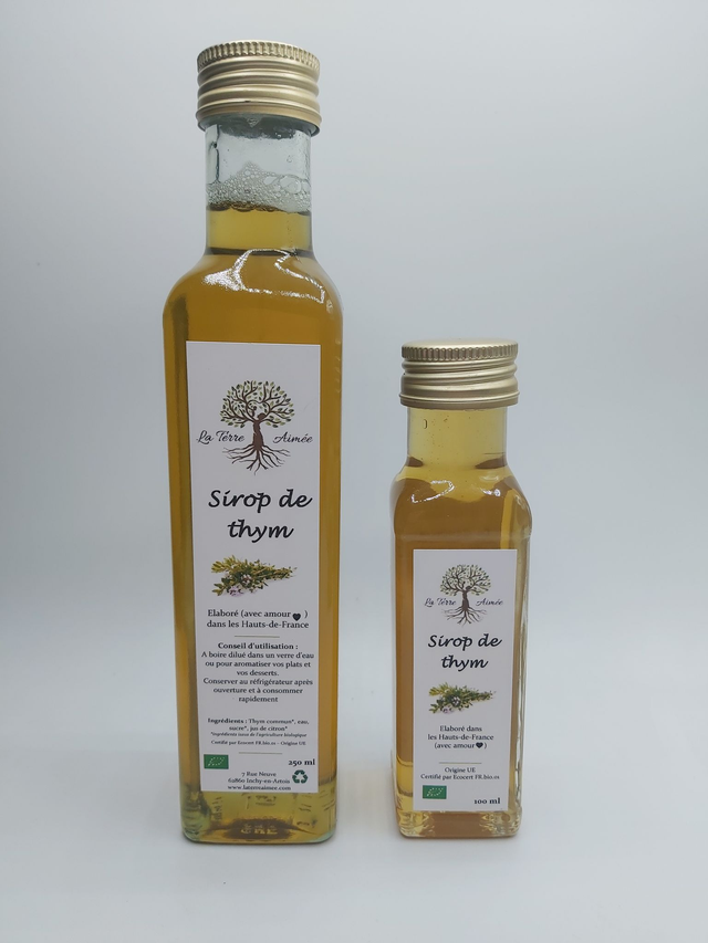 Sirop de thym 250ml