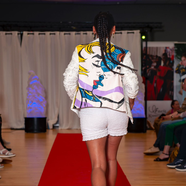 Veste bi-matière/ Bi-material jacket