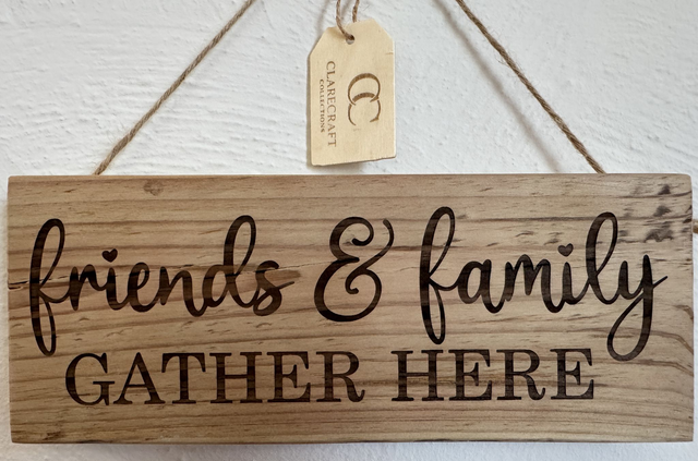 Friends &amp; Family Gather Here