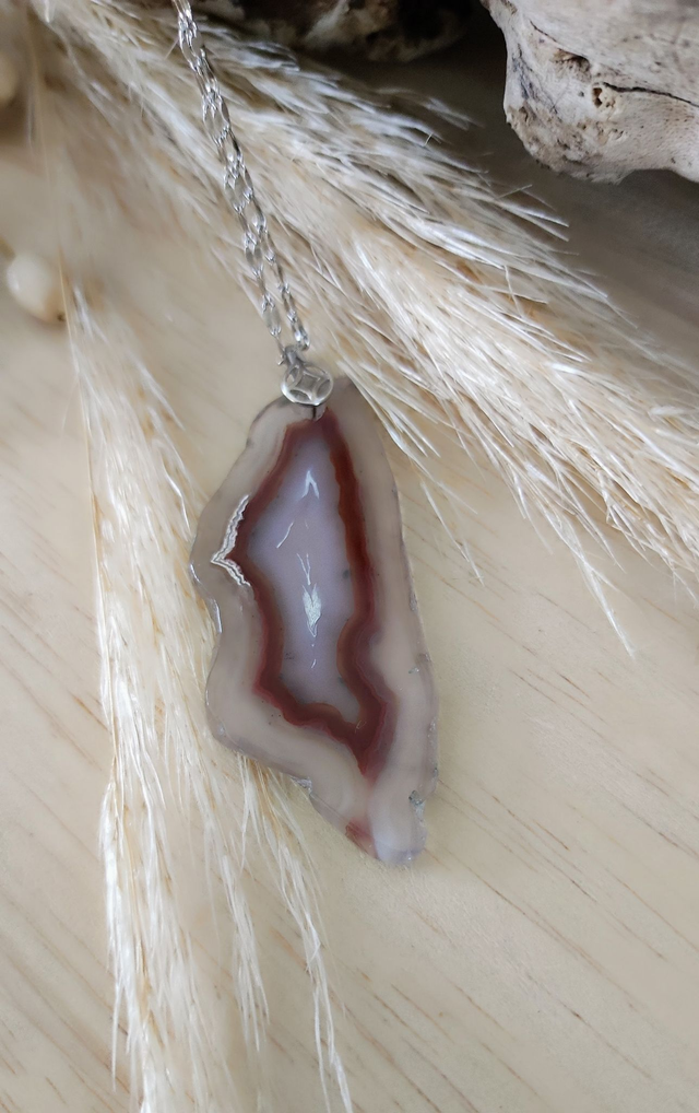 Pendentif Agate crazy Unique