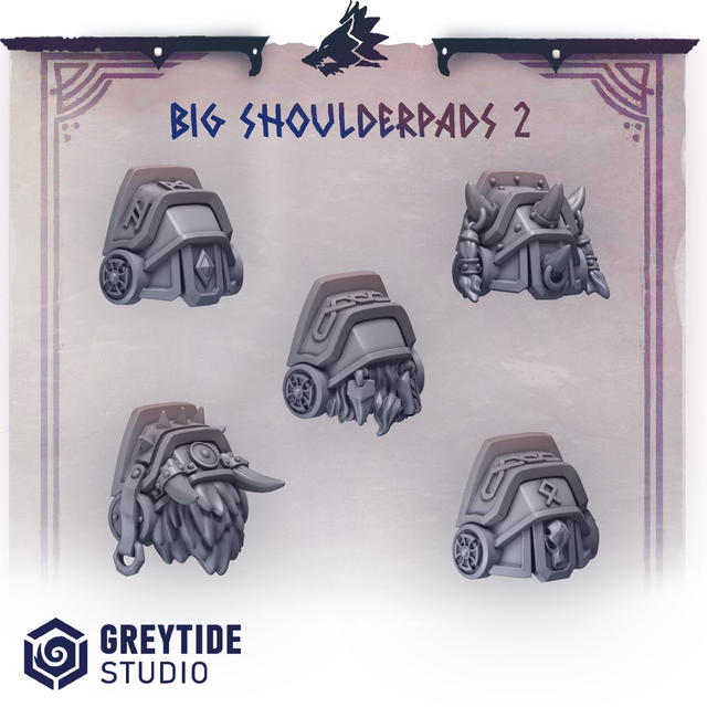 Big Shoulder Pads 2 (Primal Hounds)