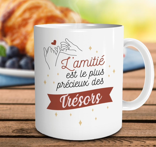Mug "L Amitie...Tresors"