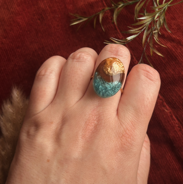 Chunky Statement Ring - Adjustable