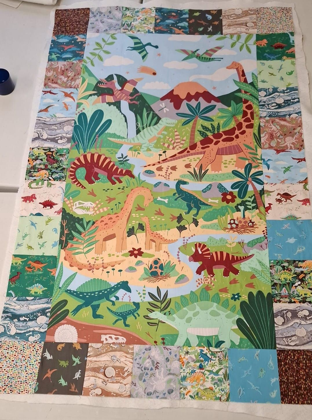 Dinosaur Quilt Kit