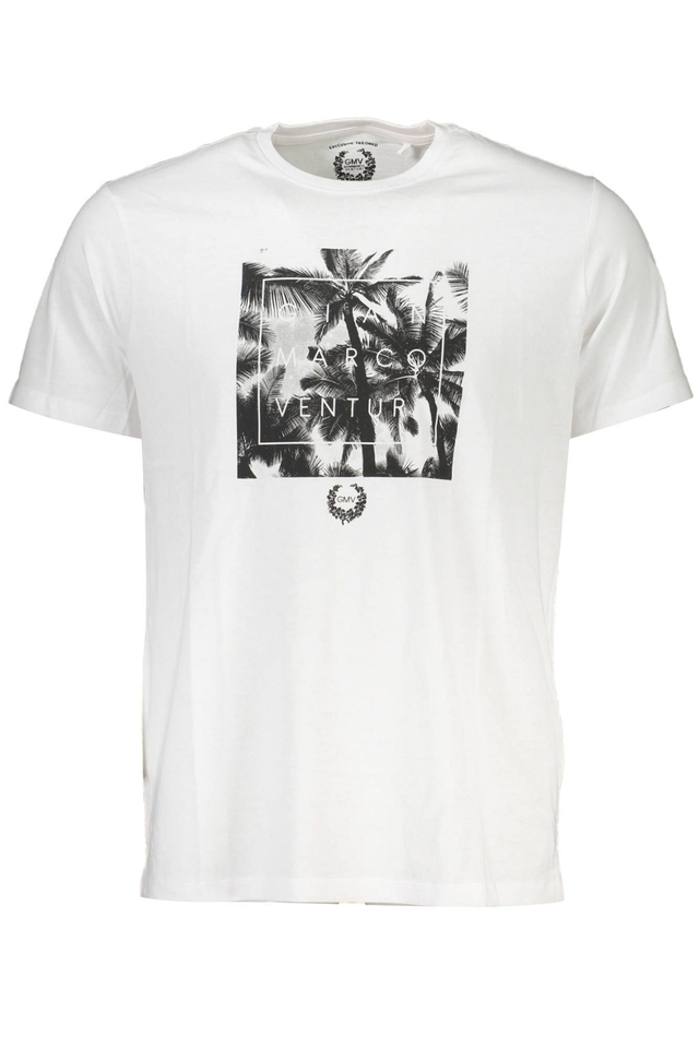 4052GIAN MARCO VENTURI T-SHIRT MANICHE CORTE UOMO BIANCO