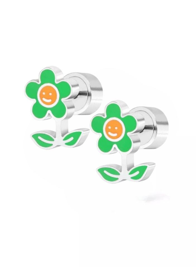 Happy Flower Comfort Back Studs