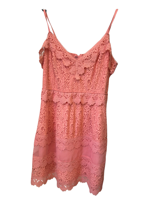 City Chic Dress in Coral