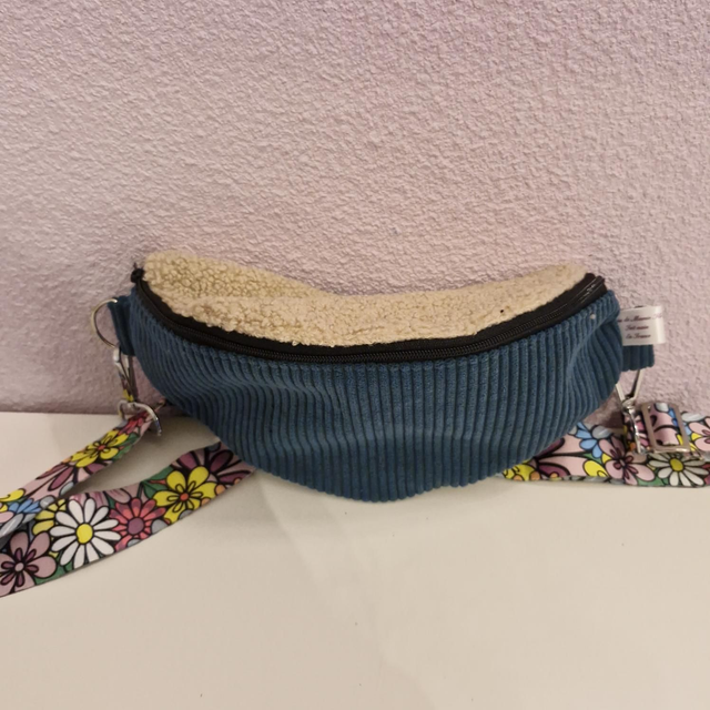 Banane femme velours et bouclette 