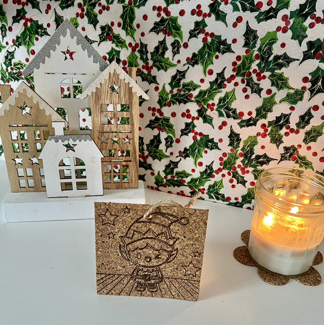 Décoration sapin Lutin