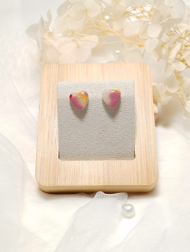 Boucles d'Oreilles "Cœur Tendre"