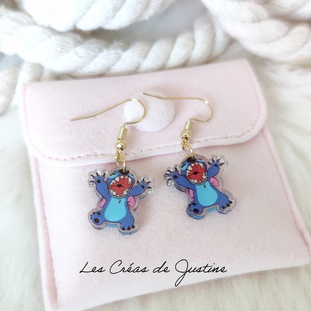 Boucles d&#039;oreilles Stitch 