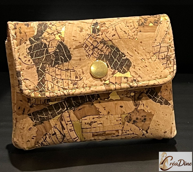 Porte monnaie double compartiment Grévin « snake »