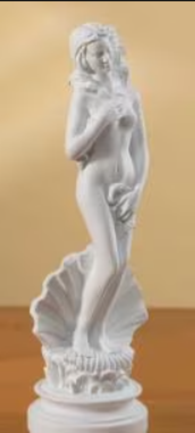Prachtig beeldje Aphrodite Griekse godin (18cm)