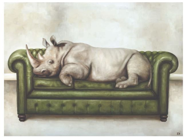 Signed Print - Rocky the Rhino