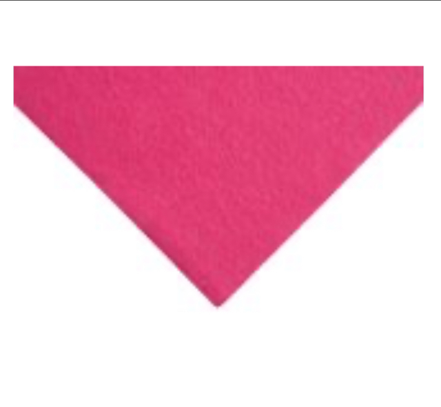 Felt squares: wool/viscose Splendid Pink 