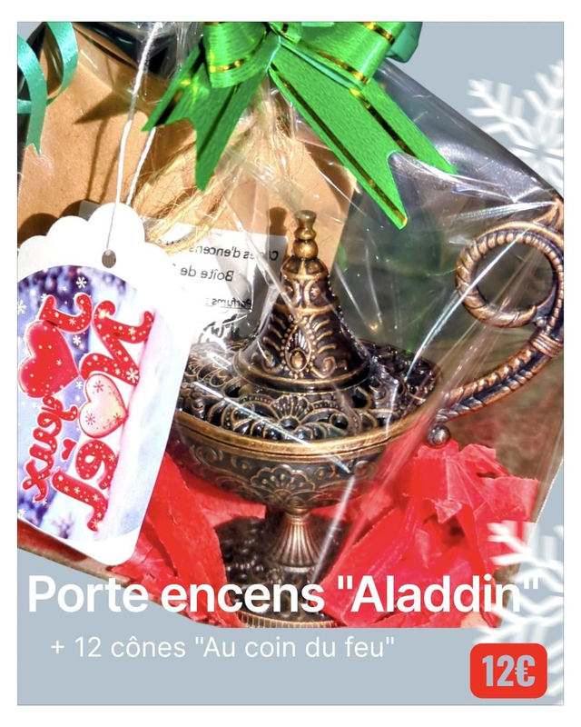 Coffret "Porte-encens Aladdin"