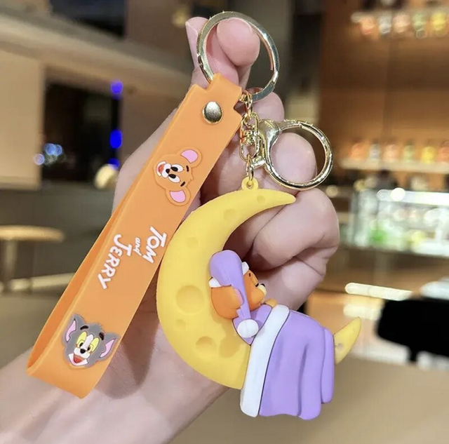 0378 - Tom &amp; Jerry - Jerry op de maan - paars