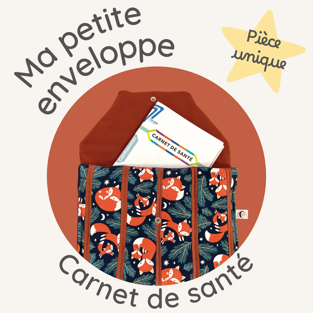 Ma petite enveloppe version rayures - Pièce unique