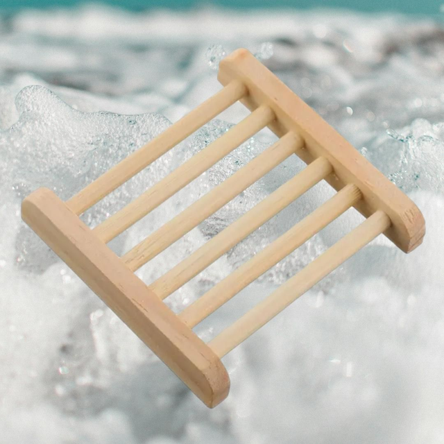 Porte-savon en bois