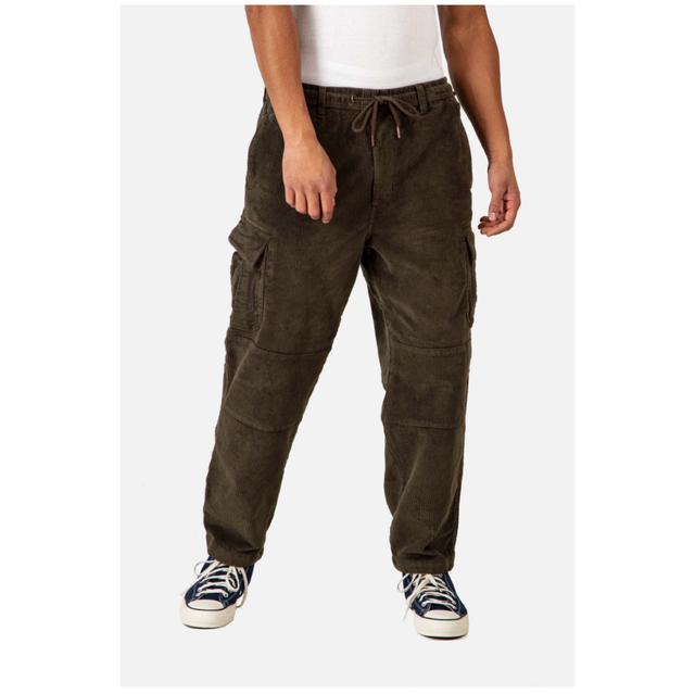 Reell Reflex Loose Cargo Dark Green Cord