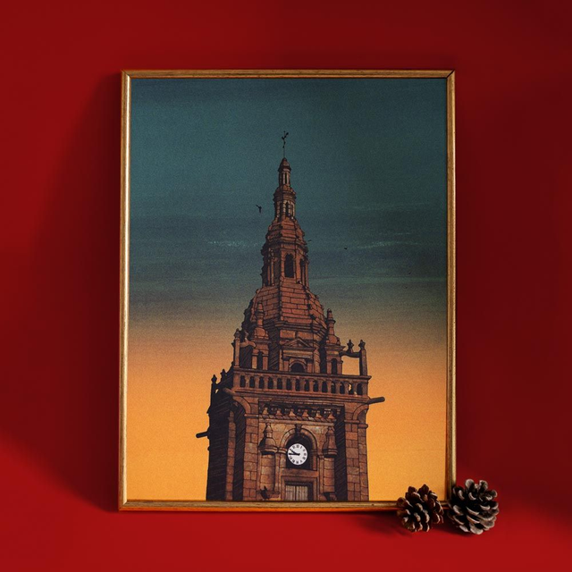 Affiche "Lampaul-Ploudalmézeau"