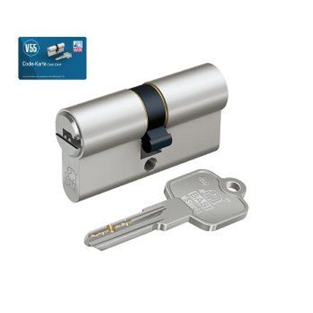 🔐 BASI V55 Profil-Doppelzylinder – robuster Sicherheitsschließzylinder für Haus- und Wohnungstüren