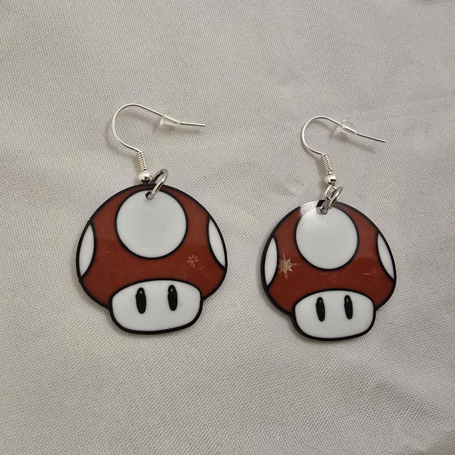 Boucles d'oreilles Champi 