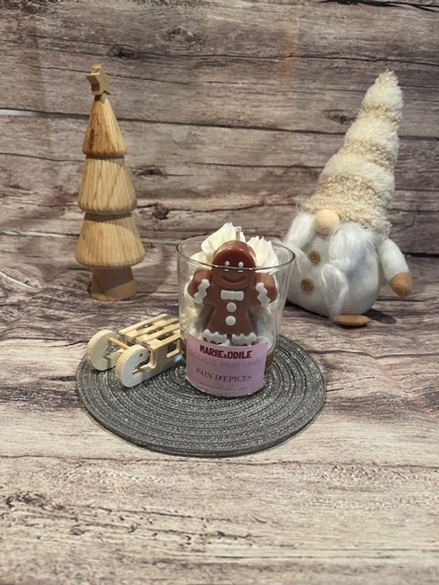 Bougie parfumée Pain d'épices - 180 grammes