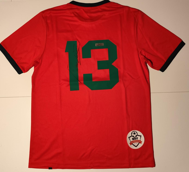 Gesigneerd Eusébio – Portugal 1966 WK Collectors Item