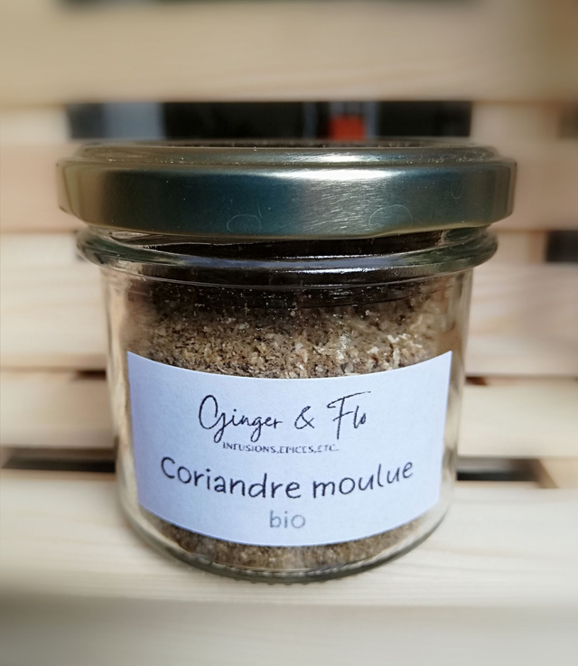 Coriandre bio moulue