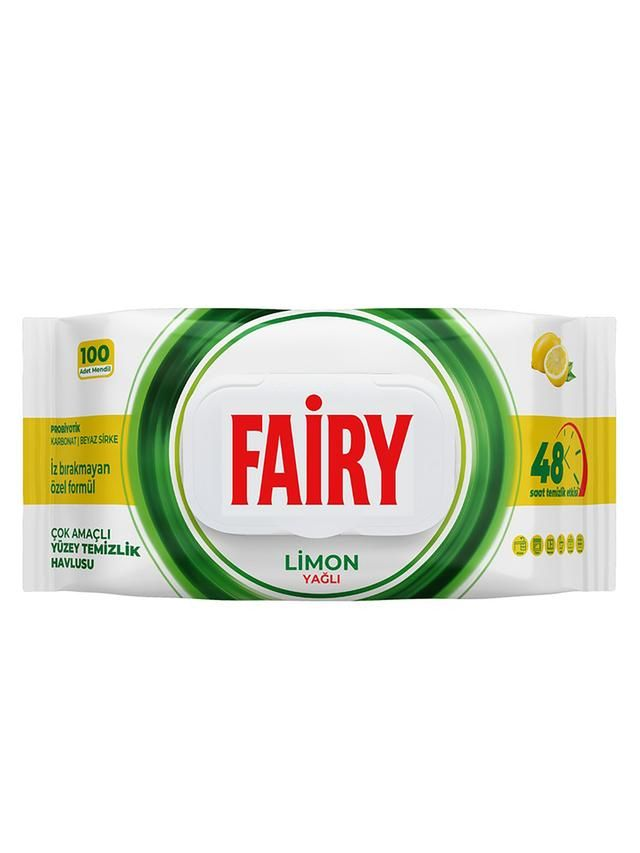 Fairy wipes lemon