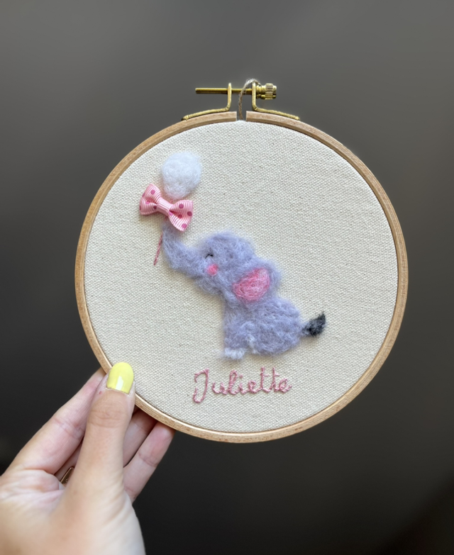 Tambour feutrée à personnaliser 