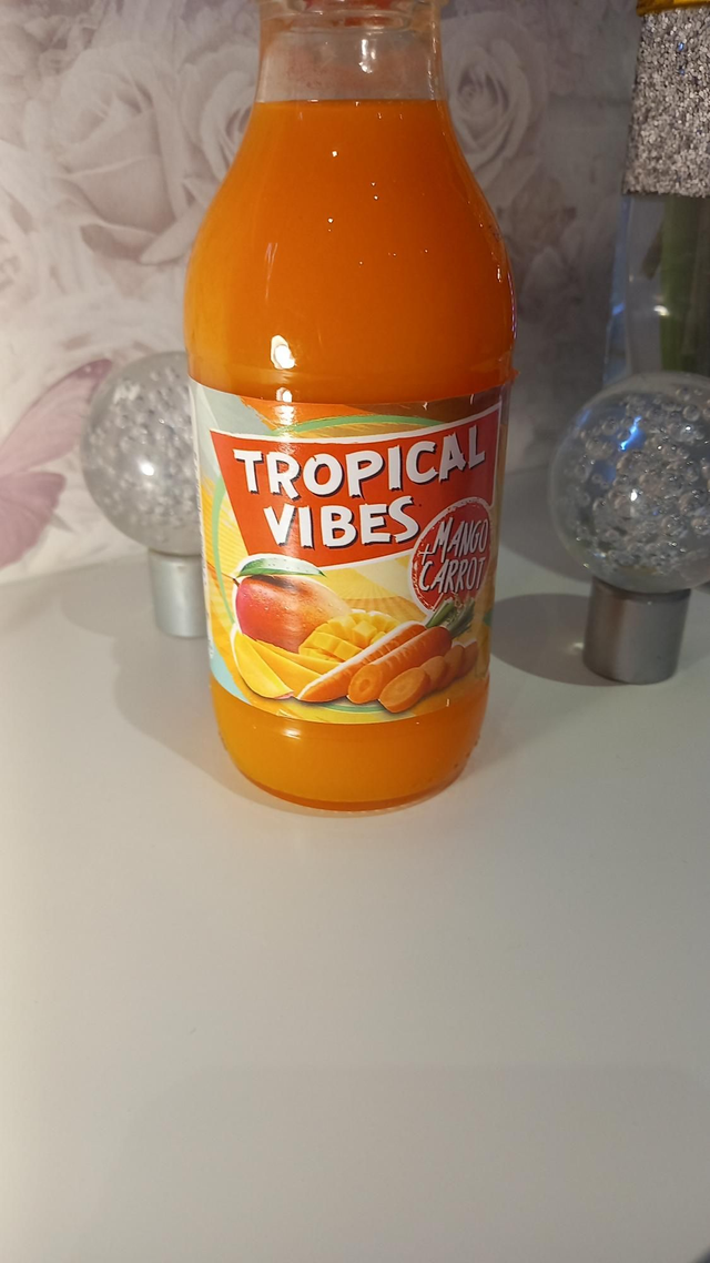 Tropical Vibes Mango &amp;amp;Carrot Juice
