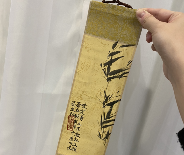 Original hand made Traditional Chinese Scrolls 10*35cm with a bag