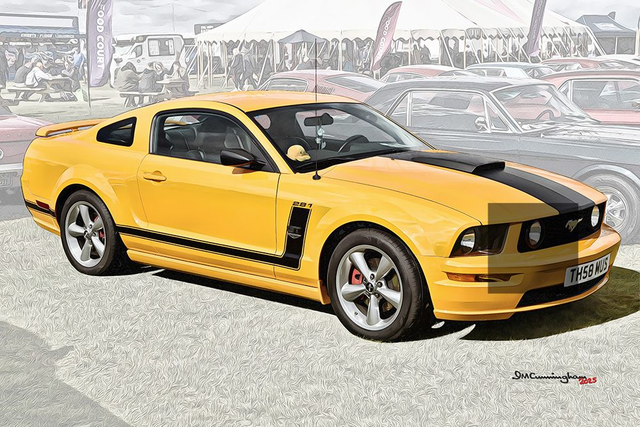 C250708 Ford Mustang #TH58MUS ICA3695 2008