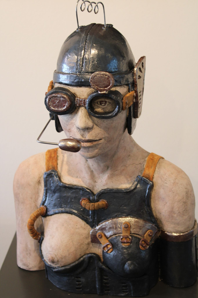 Steampunk vrouw/lady