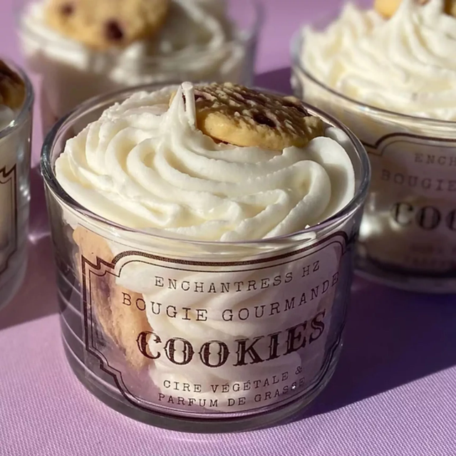Bougie parfumée cookie
