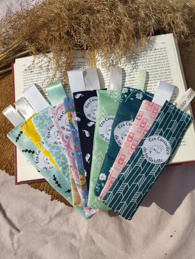 Marque page en tissus